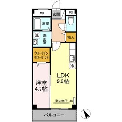 リリベールの物件間取画像